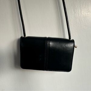 Zara Elegant Black Crossbody Bag